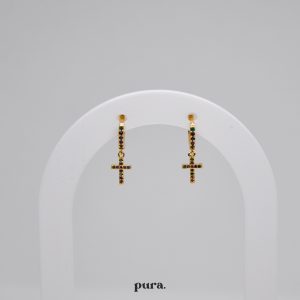 Pendientes Mini Cruz