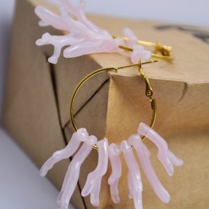 Pendientes Coral